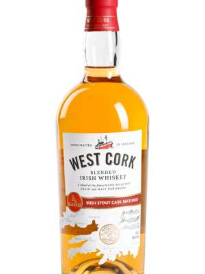 West Cork Blended Irish Whiskey IRISH STOUT CASK FINISH 40% Vol. 0,7l