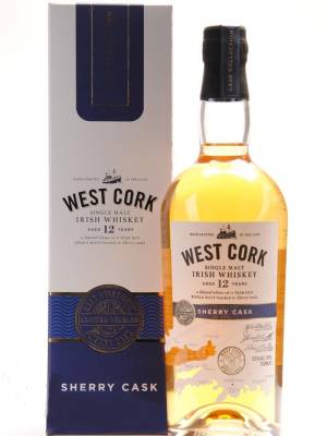 West Cork Single Malt Irish Whiskey SHERRY CASK FINISHED 43% Vol. 0,7l in Giftbox