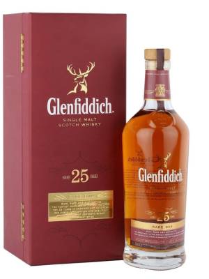 Glenfiddich 25 YO RARE OAK Single Malt Scotch Whisky 43% Vol. 0,7l u poklon kutiji