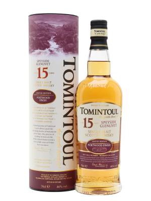 Tomintoul 15 Years Old Portwood Finish 46% Vol. 0,7l in Giftbox