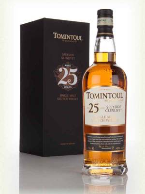 Tomintoul 25 Years Old Single Malt Scotch Whisky 43% Vol. 0,7l in Giftbox