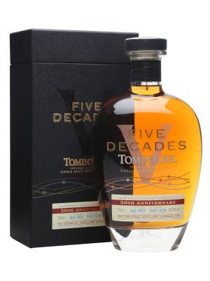 Tomintoul Five Decades 50 Anniversary Special Release 50% Vol. 0,7l in Giftbox