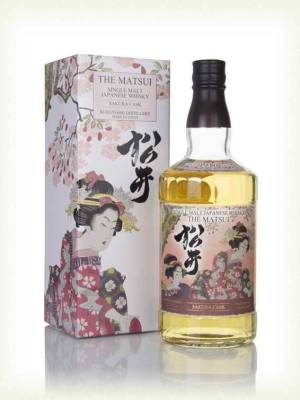 Matsui Whisky THE MATSUI Single Malt Japanese Whisky SAKURA CASK 48% Vol. 0,7l in Giftbox