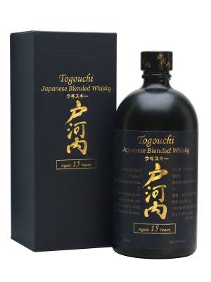 Togouchi 15 Years Old Japanese Blended Whisky 43,8% Vol. 0,7l in Giftbox