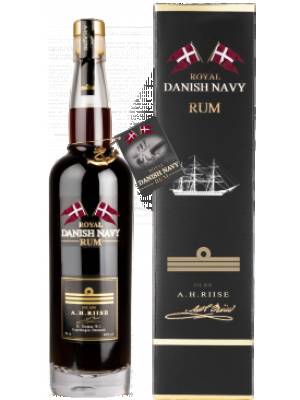 A.H. Riise Royal DANISH NAVY Rum 40% Vol. 0,7l + GB