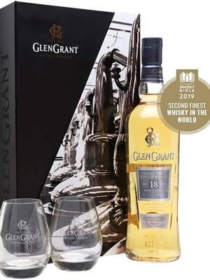 Glen Grant 18 YO RARE EDITION Single Malt Scotch Whisky 43% Vol. 0,7l in Giftbox 2 glasses