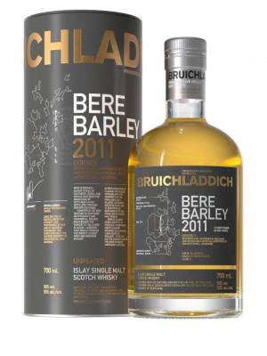 Bruichladdich BERE BARLEY 10 YO Islay Single Malt Scotch Whisky 2011 50% Vol. 0,7l u limenoj poklon kutiji