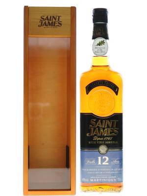 Saint James 12 Ans Rhum Vieux Agricole 43% Vol. 0,7l u drvenoj poklon kutiji