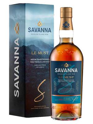 Savanna LE MUST Traditionnel Reunion Island Rum 45% Vol. 0,7l u poklon kutiji