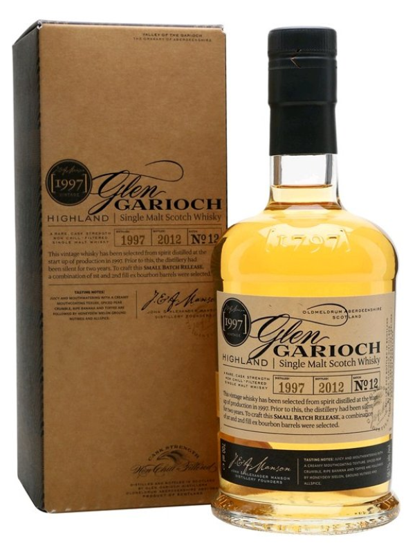 Glen Garioch Highland Single Malt VINTAGE 1997 56,7% Vol. 0,7l u poklon kutiji 1334