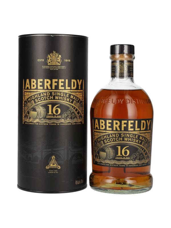 Aberfeldy 16 YO Highland Single Malt 40% Vol. 0,7l u poklon kutiji 1806