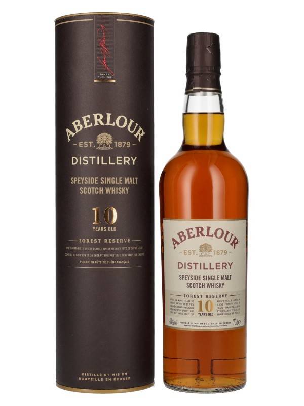 Aberlour 10 YO FOREST RESERVE Speyside Single Malt Scotch Whisky 48% Vol. 0,7l u poklon kutiji 1809