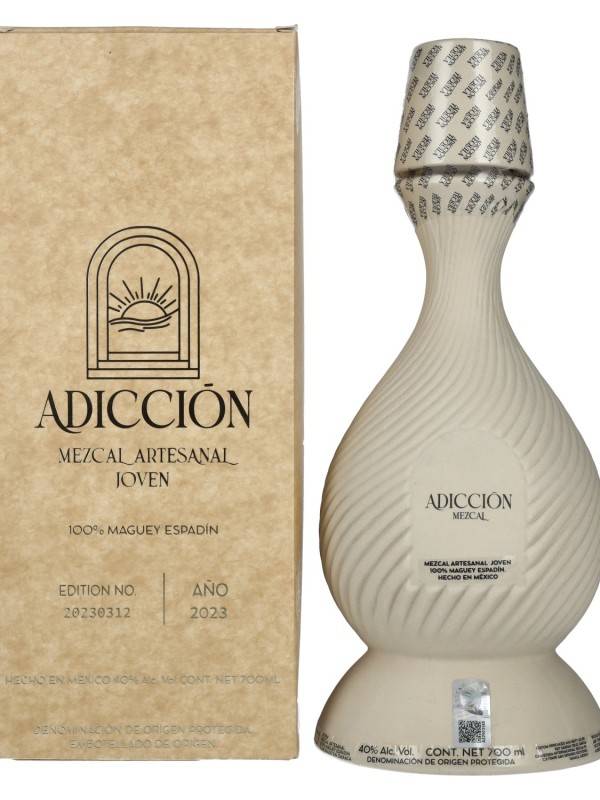 ADICCIŌN Mezcal Artesanal Joven 40% Vol. 0,7l u poklon kutiji 2756