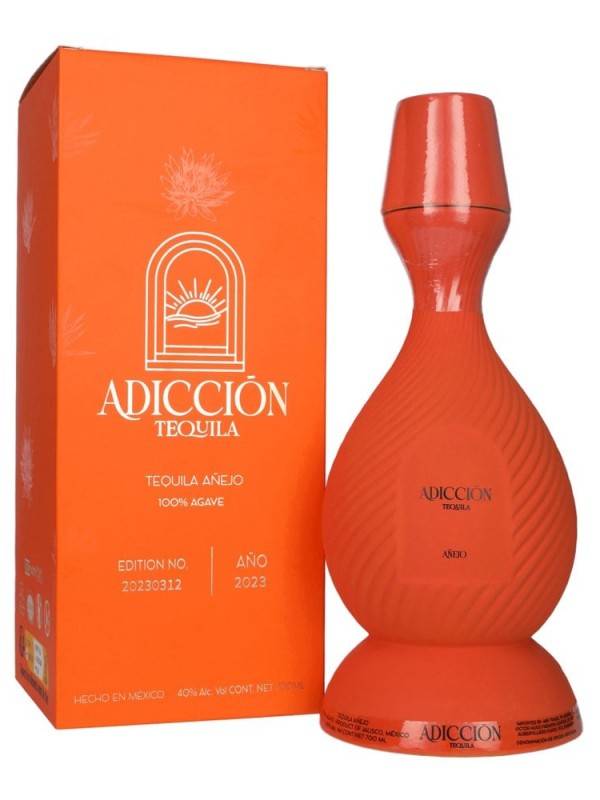 ADICCIŌN Tequila Añejo 100% Agave 40% Vol. 0,7l u poklon kutiji 2755