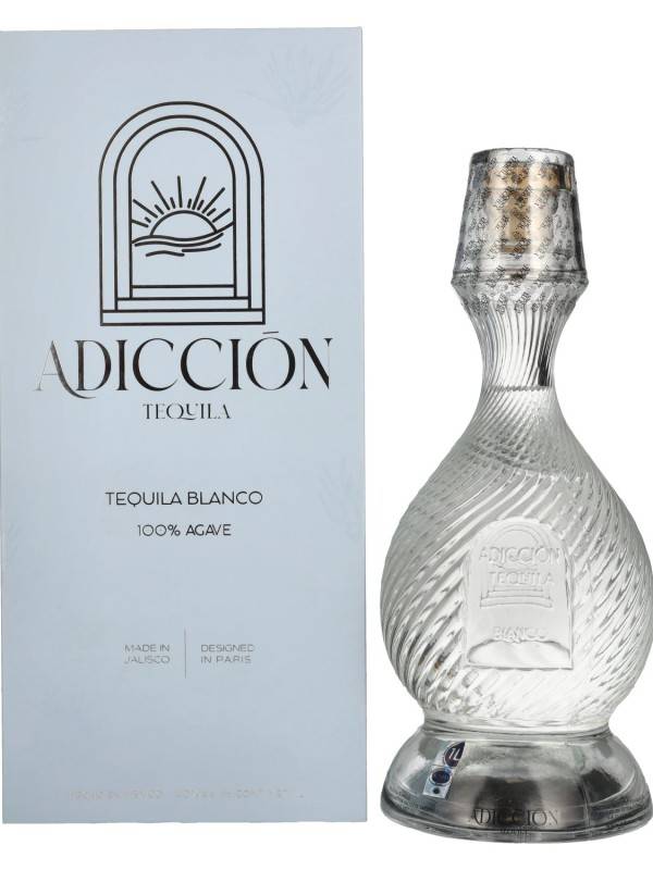 ADICCIŌN Tequila BLANCO 100% Agave 40% Vol. 1l u poklon kutiji 2754