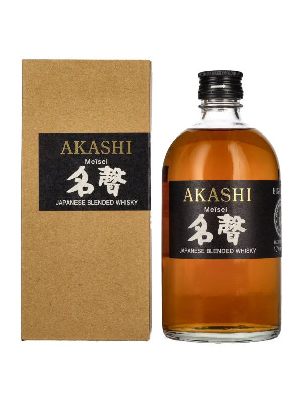 AKASHI Meïsei Japanese Blended Whisky 40% Vol. 0,5l u poklon kutiji 2408