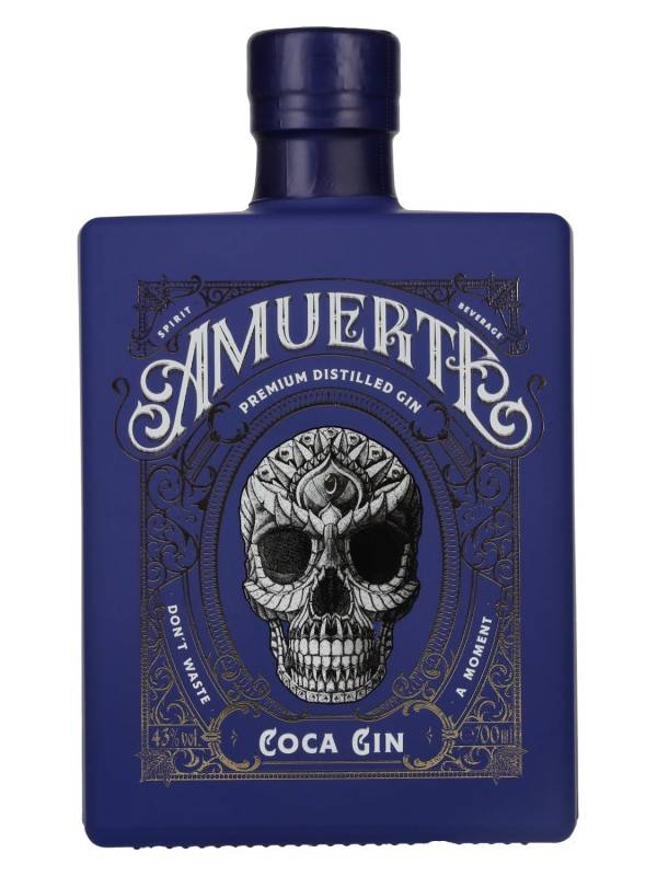 Amuerte COCA GIN - Blue Edition 43% Vol. 0,7l 2451