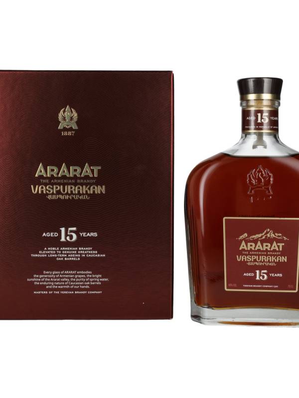 Ararat Vaspurakan 15 YO 40% Vol. 0,7l u poklon kutiji 2891