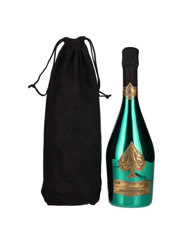 Armand de Brignac Ace of Spades GREEN Edition Brut Champagne 12,5% Vol. 0,75l u velvet torbici 2742