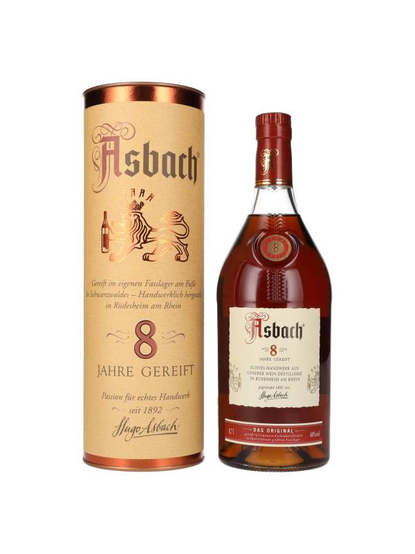 Asbach 8 Years  40% Vol. 0,7l  u poklon kutiji 2394