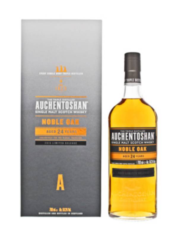 Auchentoshan 24 YO NOBLE OAK Limited Release 2015 50,3% Vol. 0,7l u poklon kutiji 1825