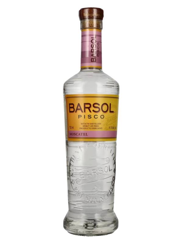 Barsol Pisco PURO MOSCATEL 41,3% Vol. 0,7l 2773