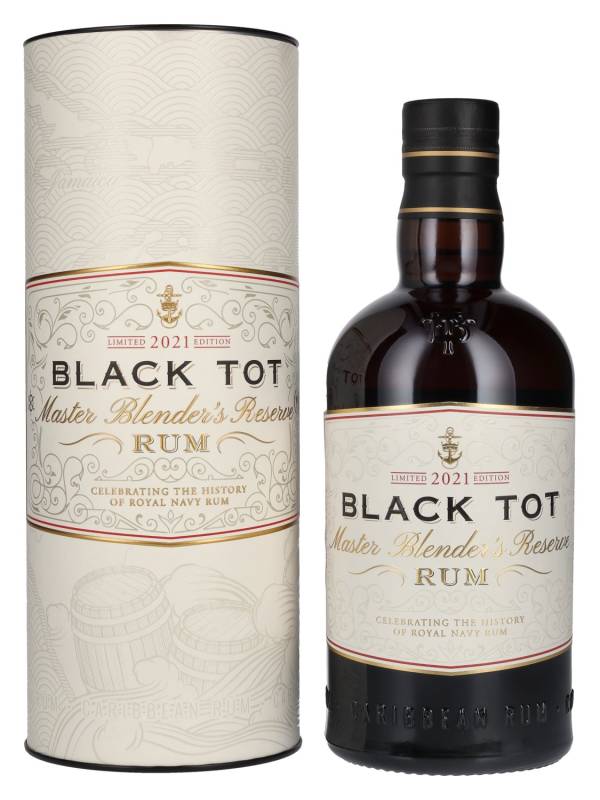 Black Tot Master Blender's Reserve Rum Limited Edition 2021 54,5% Vol. 0,7l u poklon kutiji 2527