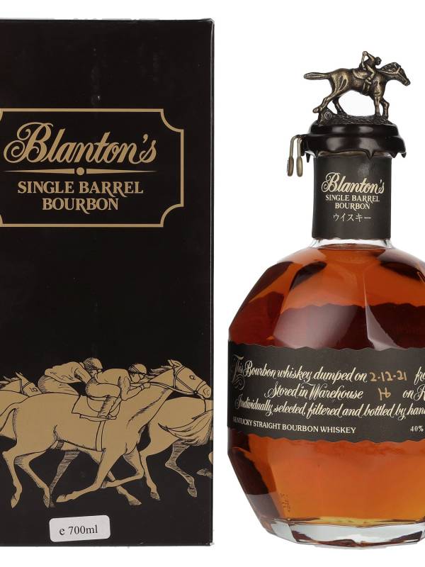 Blanton's Single Barrel Bourbon Black Label 40% Vol. 0,75l u poklon kutiji 1842