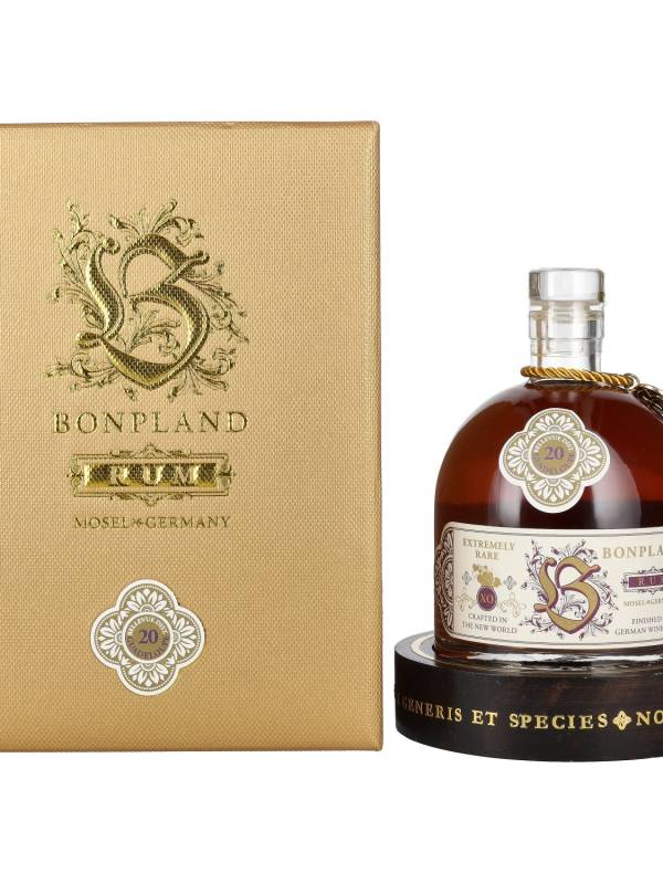 Bonpland Rum GUADELOUPE 20 YO Extremely Rare 1998 45% Vol. 0,5l u poklon kutiji 1631