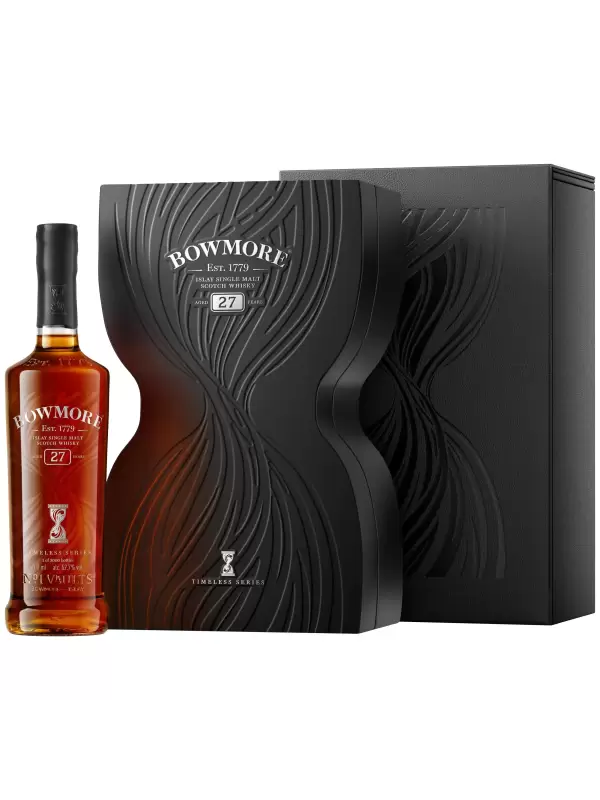Bowmore 27 YO TIMELESS SERIES Islay Single Malt 52,7% Vol. 0,7l u poklon kutiji 1845