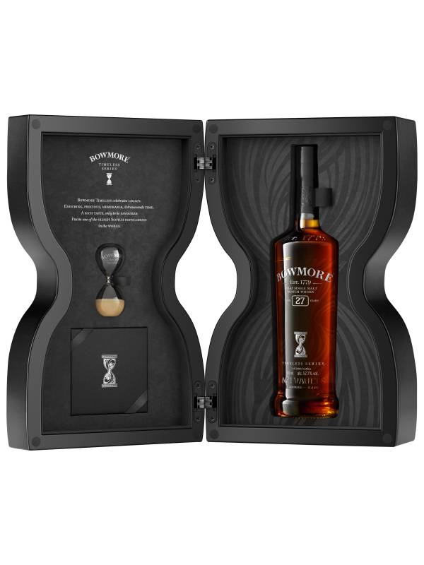 Bowmore 27 YO TIMELESS SERIES Islay Single Malt 52,7% Vol. 0,7l u poklon kutiji 1846