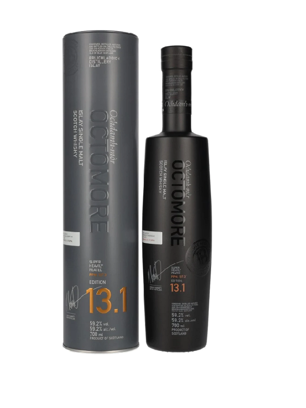 Octomore EDITION: 13.1 Super Heavily Peated 59,2% Vol. 0,7l in Tinbox 1345