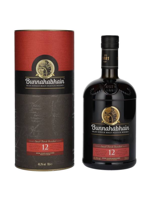 Bunnahabhain 12 YO Islay Single Malt Scotch Whisky 46,3% Vol. 0,7l u poklon kutiji 1496