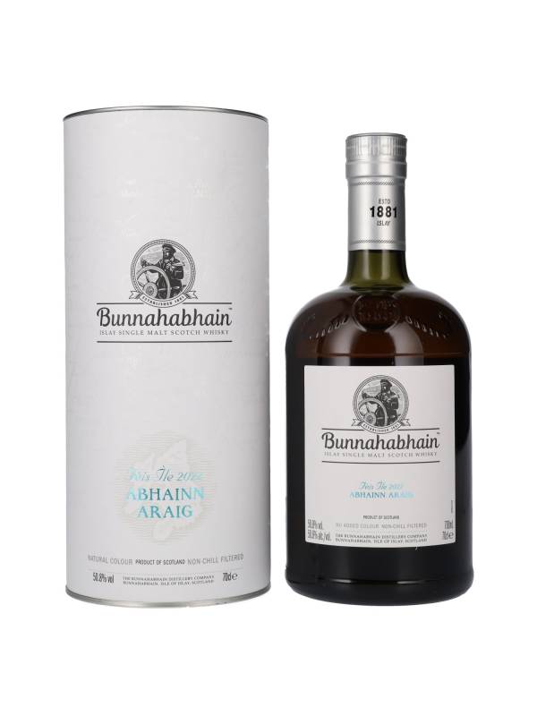 Bunnahabhain Fèis Ìle ABHAINN ARAIG Islay Single Malt 2022 50,8% Vol. 0,7l u poklon kutiji 1502