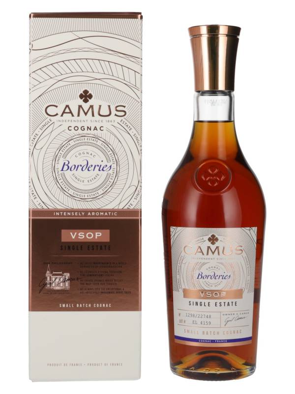 Camus VSOP Borderies Single Estate Cognac 40% Vol. 0,7l u poklon kutiji 1777