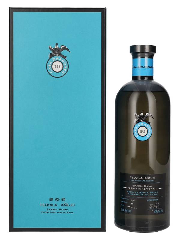 Casa Dragones Tequila AÑEJO Barrel Blend 100% Puro Agave Azul 40% Vol. 0,7l u poklon kutiji 1922