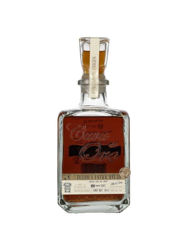 Gran Cava de Oro Tequila EXTRA AÑEJO 100% de Agave Azul 40% Vol. 0,7l 1525