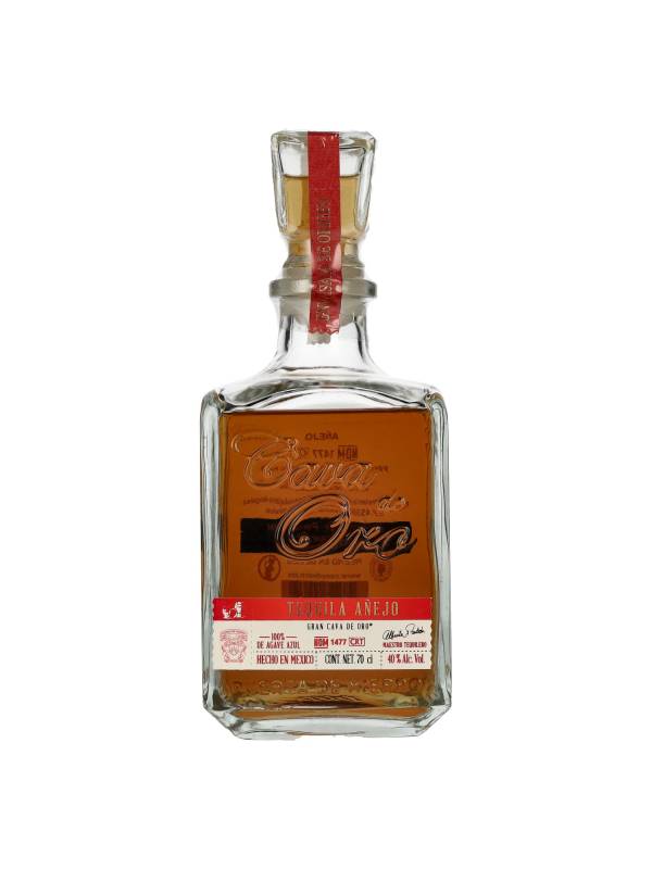 Gran Cava de Oro Tequila AÑEJO 100% de Agave Azul 40% Vol. 0,7l 1524