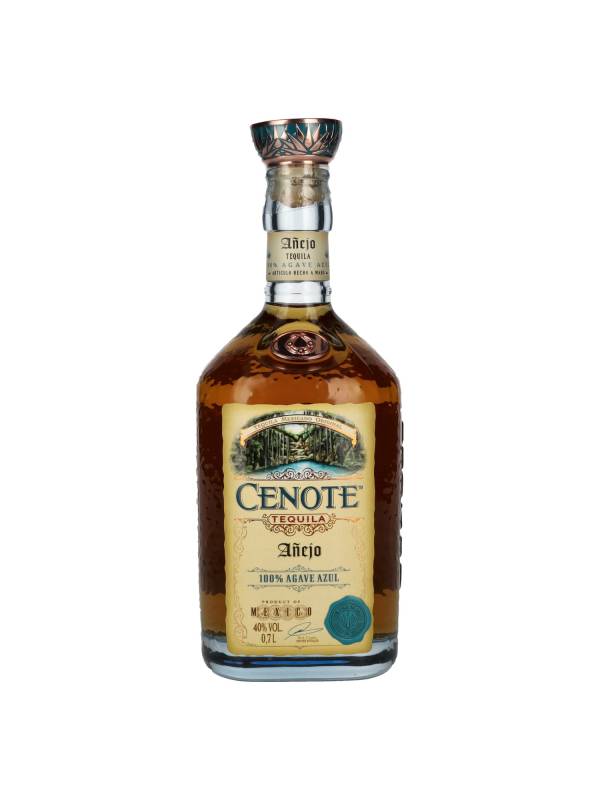 Cenote Tequila Añejo 100% Agave Azul 40% Vol. 0,7l 1489