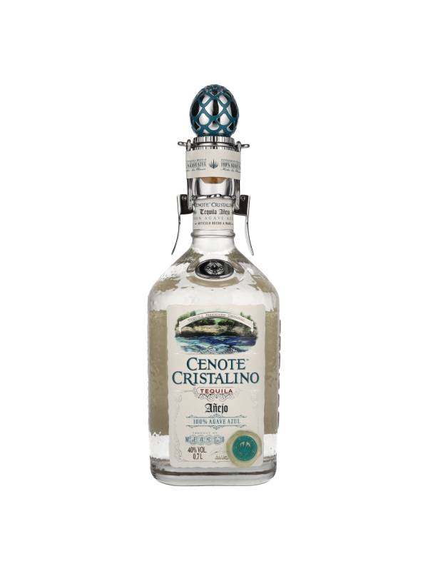 Cenote CRISTALINO Tequila Añejo 100% Agave Azul 40% Vol. 0,7l 1488