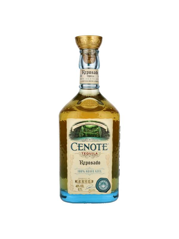 Cenote Tequila Reposado 100% Agave Azul 40% Vol. 0,7l 1491