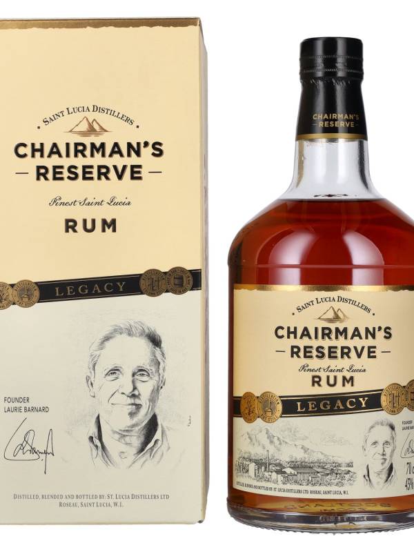 Chairman's Reserve Rum LEGACY EDITION 43% Vol. 0,7l u poklon kutiji 1613