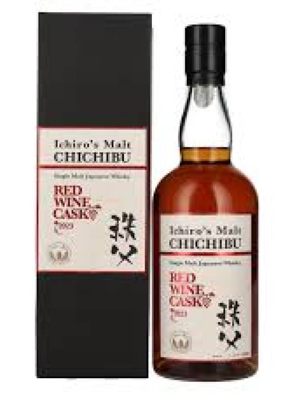 Chichibu Ichiro's Single Malt Red Wine Cask Japanese Whisky 2023 50,5% Vol. 0,7l u poklon kutiji 2851