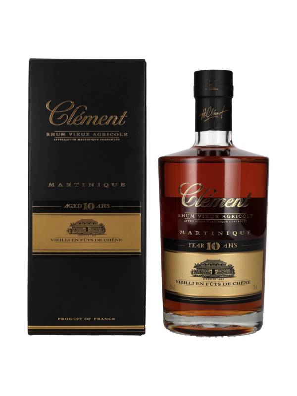 Clement Rhum Vieux Agricole 10 Ans 42% Vol. 0,7l u poklon kutiji 1390