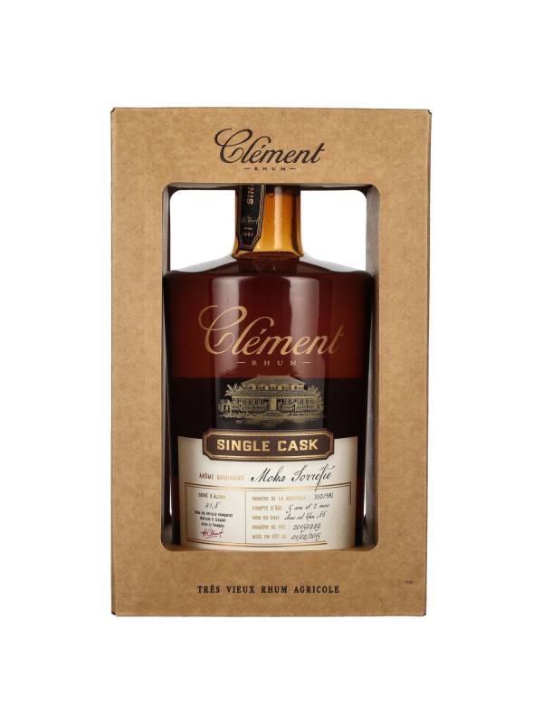 Clement Trés Vieux Rhum Agricole SINGLE CASK Moka Torréfié 05 41,8% Vol. 0,5l u poklon kutiji 1395