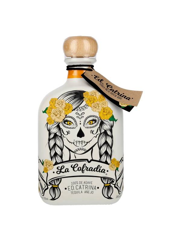 La Cofradia ED. CATRINA Tequila Añejo 100% de Agave 38% Vol. 0,7l 1530