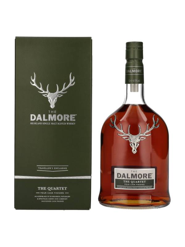 The Dalmore THE QUARTET Highland Single Malt Scotch Whisky 41,5% Vol. 1l u poklon kutiji 2855