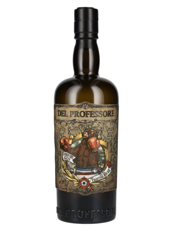 Gin del Professore THE FIGHTING BEAR London Dry Gin Release 2021 43% Vol. 0,7l 1761