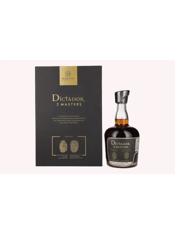 Dictador 2 MASTERS 1979/1982 Barton Colombian Aged Rum 46% Vol. 0,7l u poklon kutiji 2924