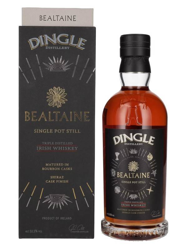 Dingle BEALTAINE Triple Distilled Single Pot Still Irish Whiskey 52,5% Vol. 0,7l u poklon kutiji 2689